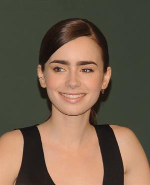 Lily Collins Seventeen Magazine September Cover Issue Celebration - New York, Aug. 6, 2013 