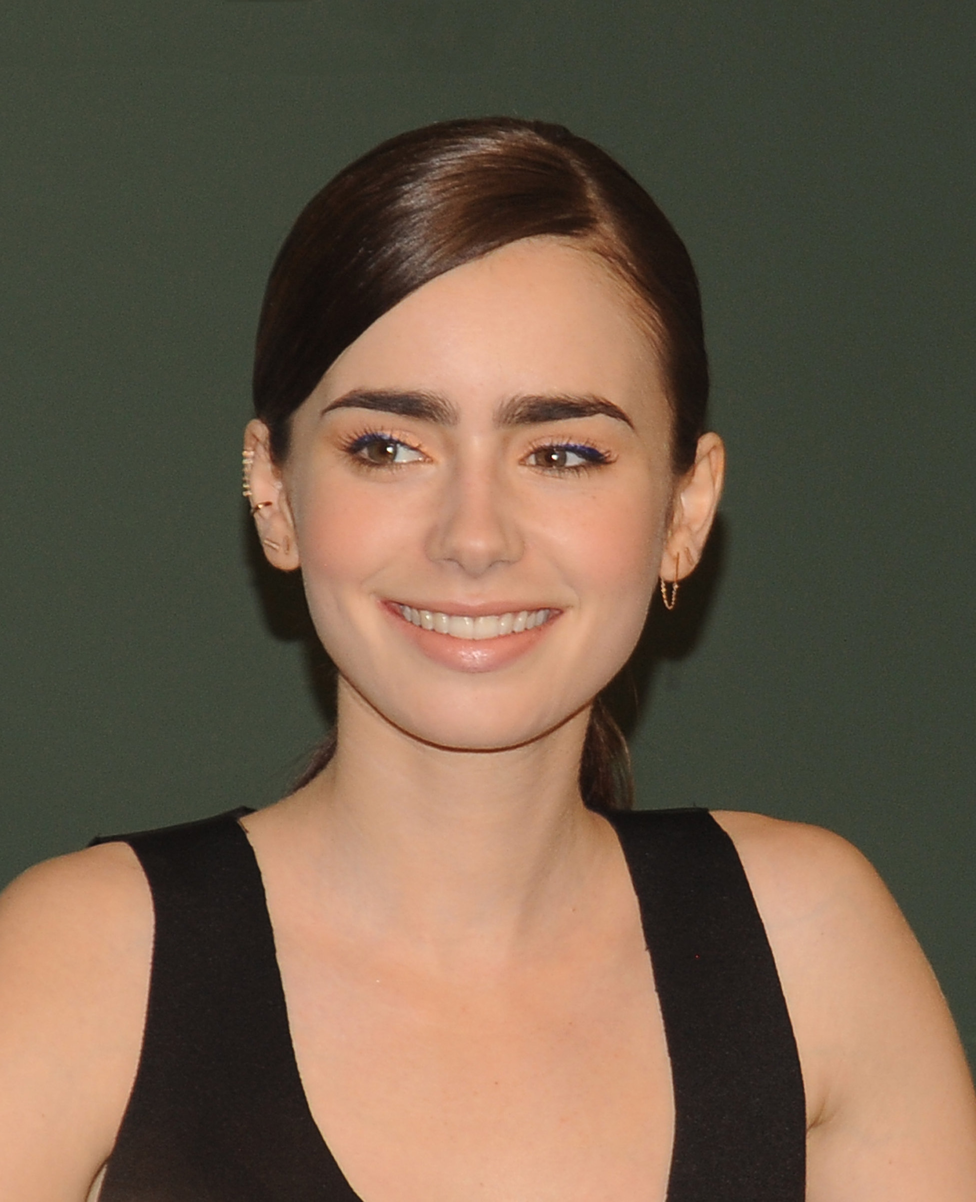 Lily Collins Seventeen Magazine September Cover Issue Celebration - New York, Aug. 6, 2013 