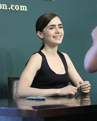 Lily Collins Seventeen Magazine September Cover Issue Celebration - New York, Aug. 6, 2013 