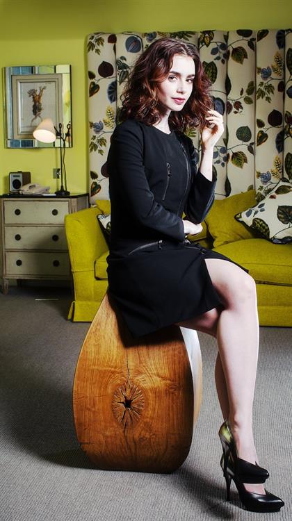 Lily Collins - The Times UK Mag June 2013  