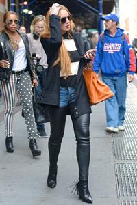 Lindsay Lohan in Manhattan on September 25, 2013