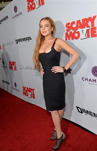 Lindsay Lohan Scary Movie 5 premiere in Hollywood on April 11, 2013