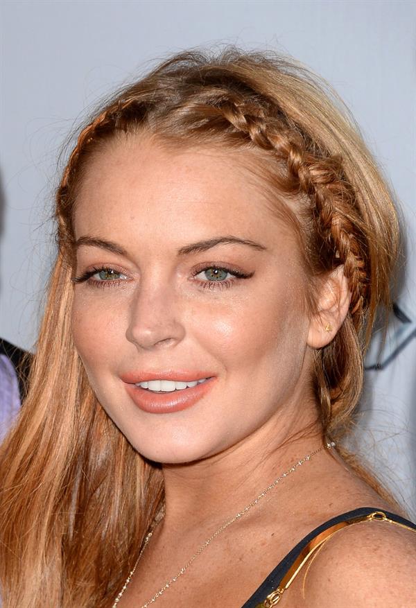 Lindsay Lohan Scary Movie 5 premiere in Hollywood on April 11, 2013