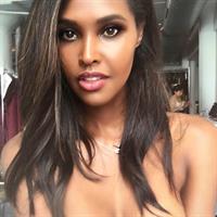 Ubah Hassan taking a selfie