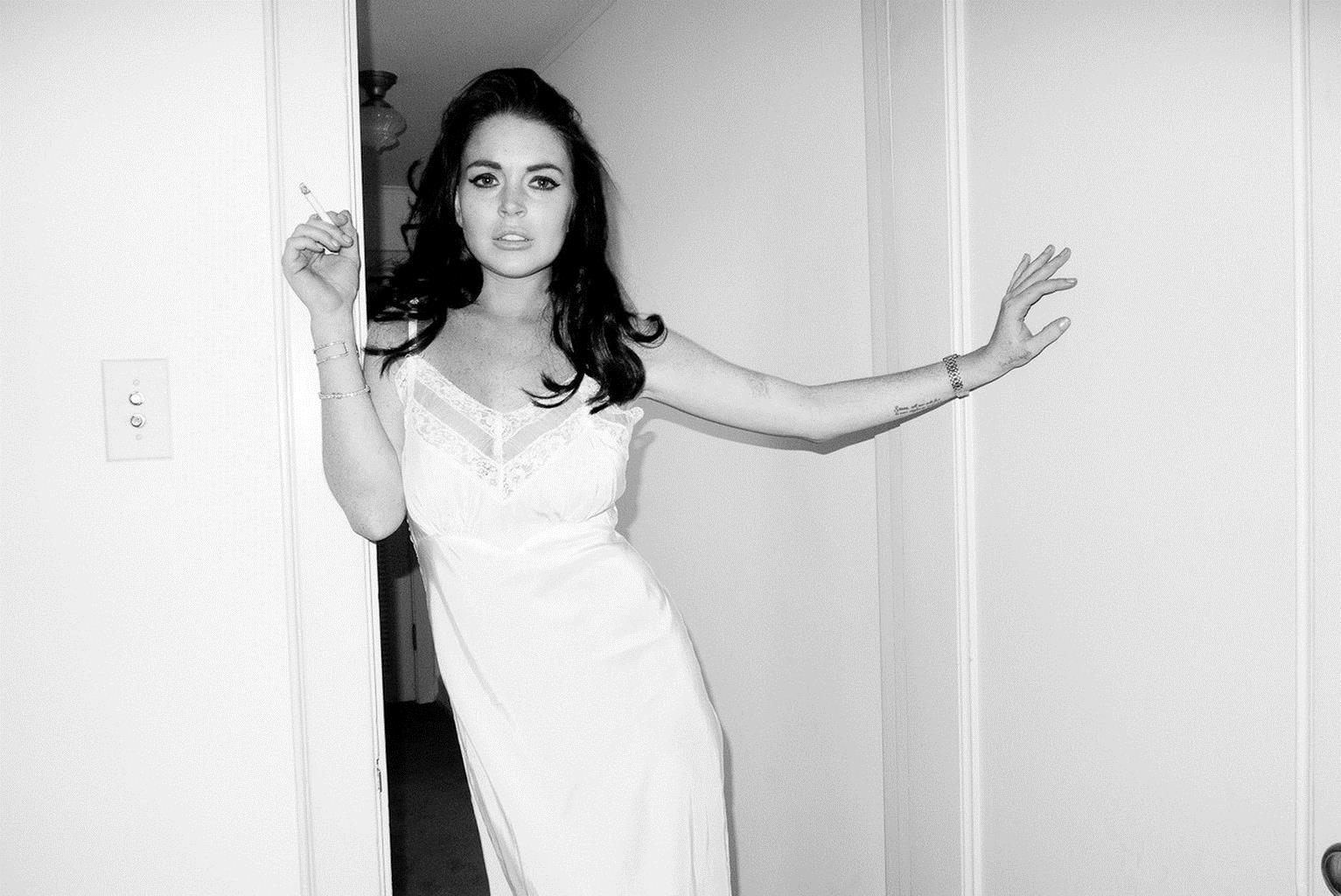 Lindsay Lohan - Terry Richardson at The Chateau Marmont