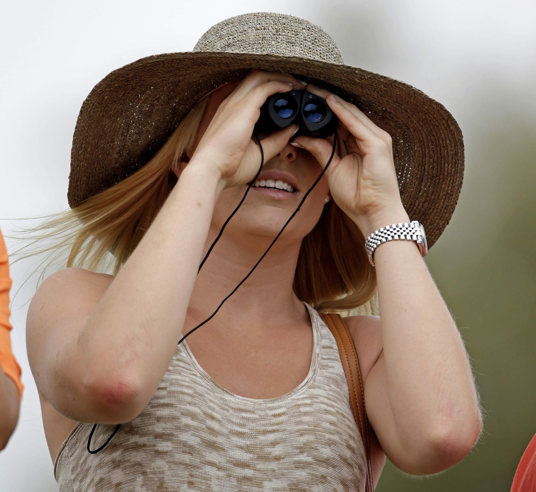 Lindsey Vonn First round of the 2013 Masters Tournament at Augusta National Golf Club 11.04.13 