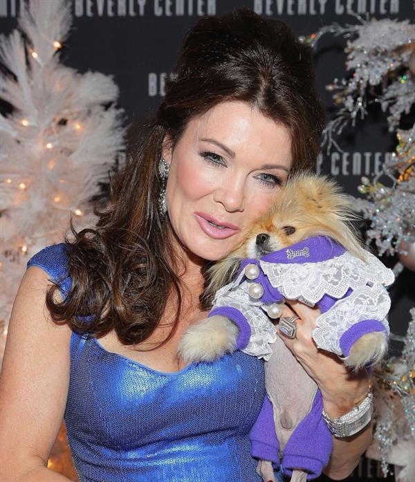 Lisa Vanderpump Beverly Center's Holiday Pet Portraits Debut (November 14, 2013) 