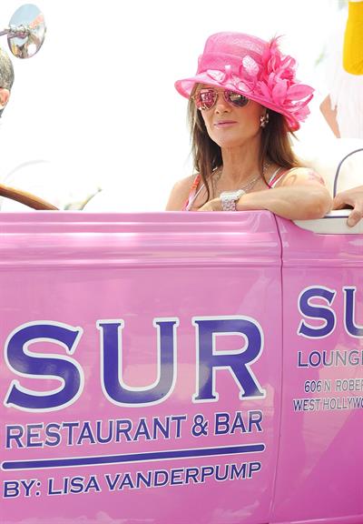 Lisa Vanderpump LA Pride Parade (June 9, 2013) 
