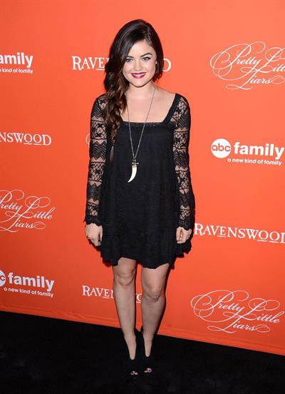 Lucy Hale “Pretty Little Liars” Halloween Episode screening in Hollywood, October 15, 2013 