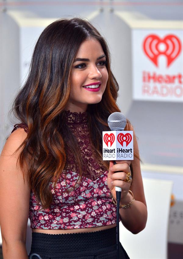 Lucy Hale iHeartRadio Music Festival - Day 2, September 21, 2013 