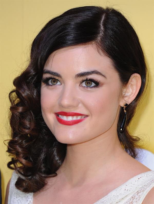 Lucy Hale 46th annual CMA awards in Nashville 11/1/12