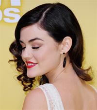 Lucy Hale 46th annual CMA awards in Nashville 11/1/12