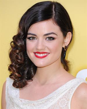 Lucy Hale 46th annual CMA awards in Nashville 11/1/12