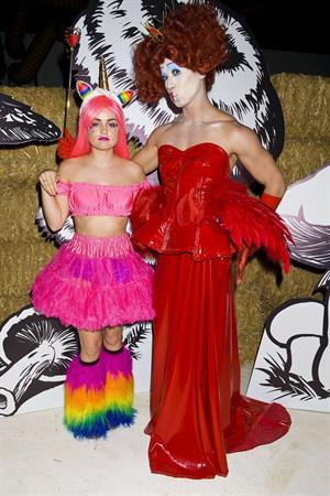 Lucy Hale 2012 Just Jared Halloween party in Hollywood 10/27/12