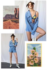 Lexi Wood in a bikini