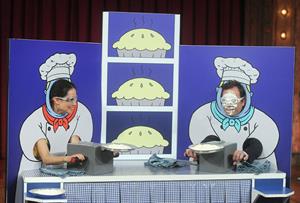 Lucy Liu Late Night with Jimmy Fallon in NYC 1/29/13 