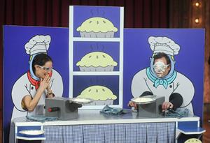 Lucy Liu Late Night with Jimmy Fallon in NYC 1/29/13 