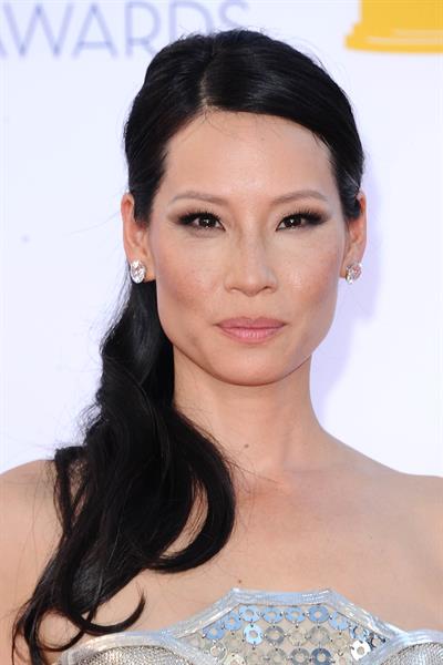 Lucy Liu - 64th Primetime Emmys Nokia Theatre LA Sept 23 2012