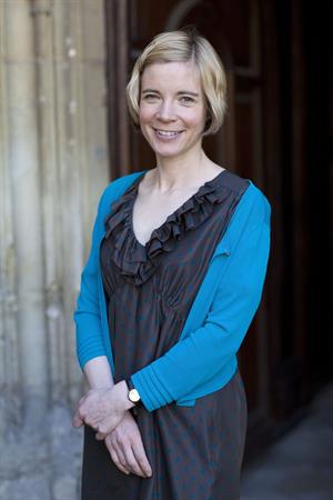 Lucy Worsley Oxford Literary Festival Portraits (April 6, 2011) 