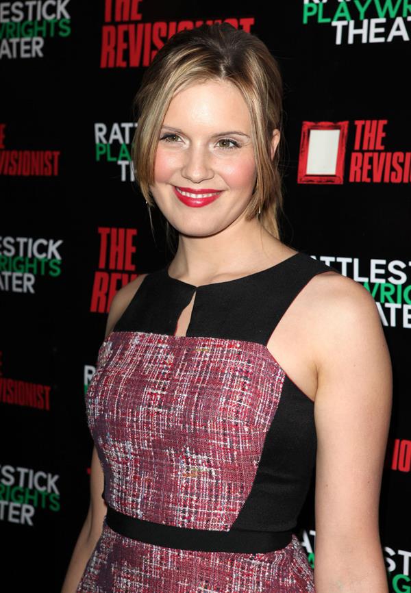 Maggie Grace 'The Revisionist' opening night in New York 2/28/13 