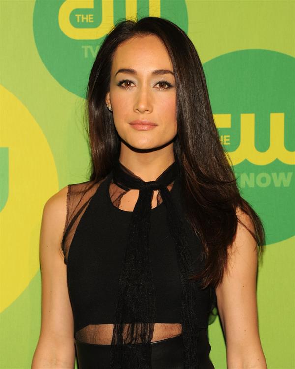 Maggie Q Attends the CW’s Upfront presentation at New York City Center in New York City (16.05.2013) 
