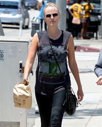 Malin Akerman out and about in Beverly Hills on May 31, 2013