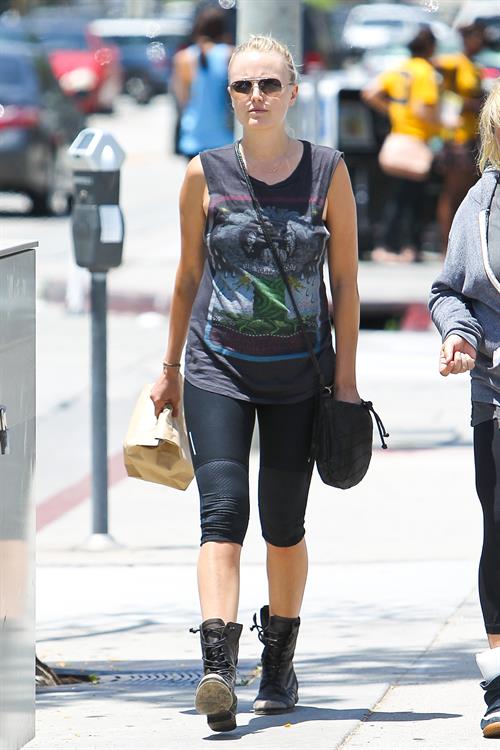 Malin Akerman out and about in Beverly Hills on May 31, 2013