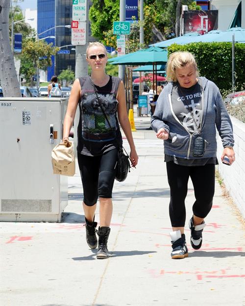Malin Akerman out and about in Beverly Hills on May 31, 2013