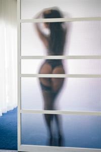 Mónica Alvarez in lingerie