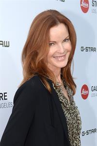 Marcia Cross G-Star RAW unveils RAW Leica at the Leica Store Opening on June 20, 2013