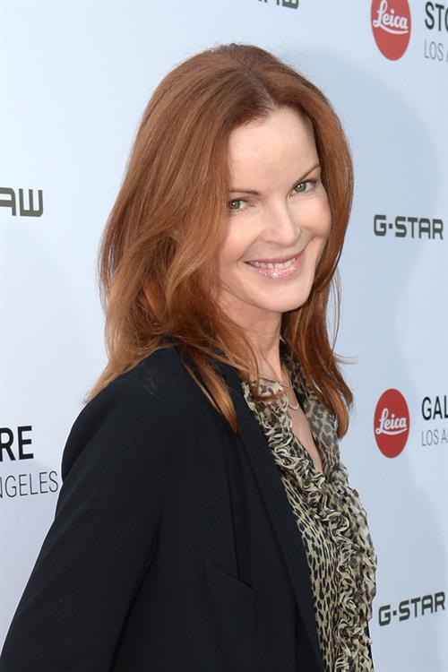 Marcia Cross G-Star RAW unveils RAW Leica at the Leica Store Opening on June 20, 2013