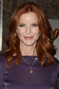 Marcia Cross Marcia Cross Lights The Empire State Building In Honor Of Plan International USA on October 10, 2012
