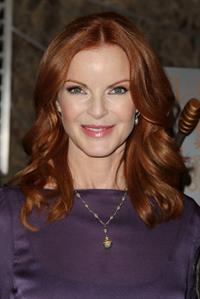 Marcia Cross Marcia Cross Lights The Empire State Building In Honor Of Plan International USA on October 10, 2012
