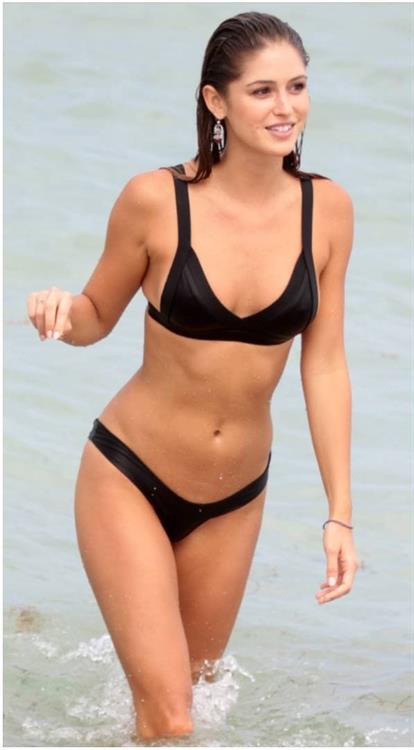 Jehane Paris in a bikini