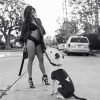 Tianna Gregory in lingerie