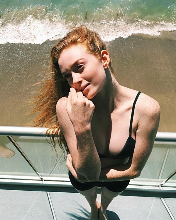 Larsen Thompson in a bikini