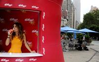 Maria Menounos 20Partnering with Kellog's To Go 'Skipperventions to encourage New Yorkers to stop skipping Breakfast 