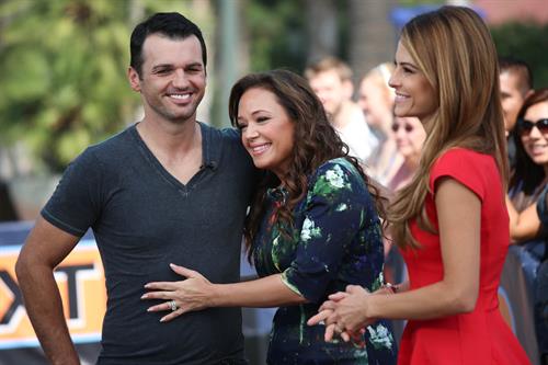 Maria Menounos Pictures Maria Menounos on the set of Extra in LA on September 10, 2013