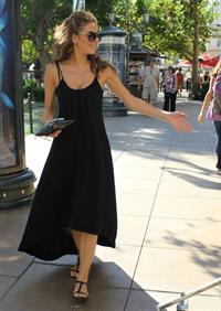 Maria Menounos  At LA Piazza at the Grove in LA 24.09.12 