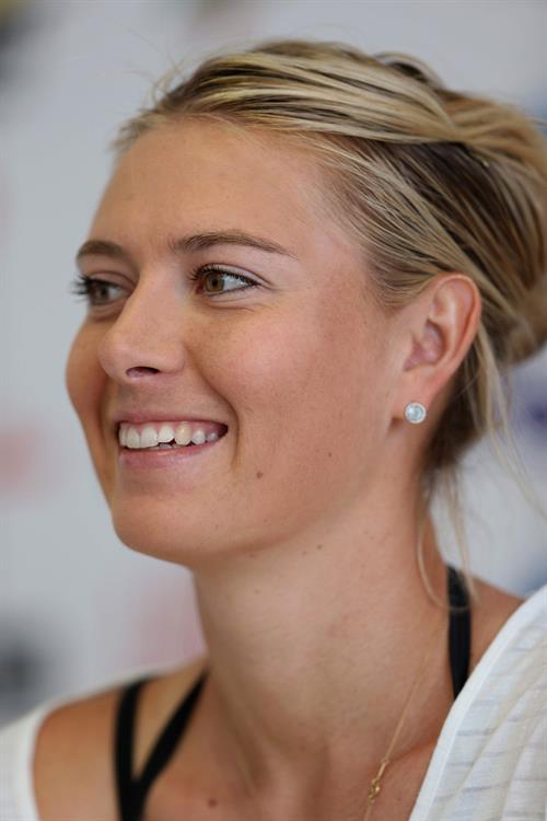 Maria Sharapova during a Press Conference of the Internazionali BNL d'Italia 2013 May 14, 2013 
