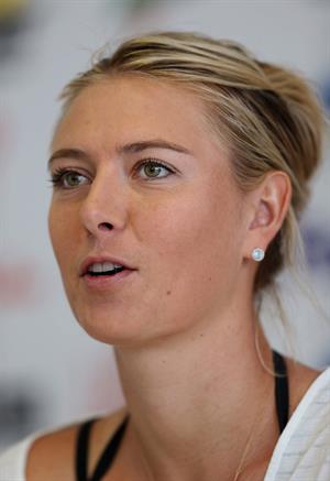 Maria Sharapova during a Press Conference of the Internazionali BNL d'Italia 2013 May 14, 2013 