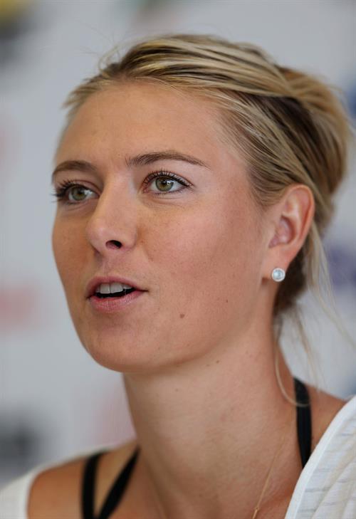 Maria Sharapova during a Press Conference of the Internazionali BNL d'Italia 2013 May 14, 2013 