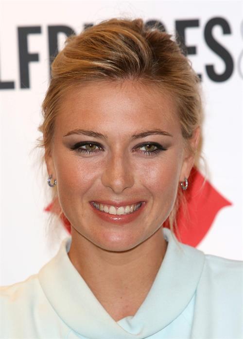 Maria Sharapova poses at a Photocall to launch her new range of Candy 'Sugarpova' at Selfridges June 20, 2013 