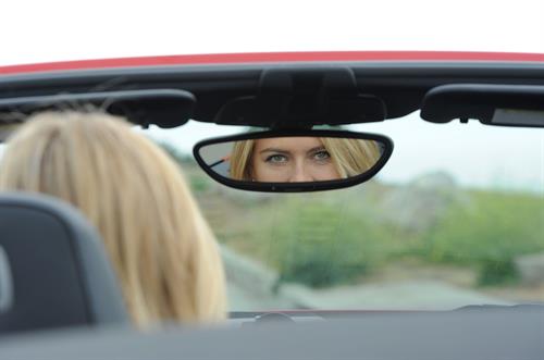 Maria Sharapova Porsche photoshoot in Manhattan Beach, California on July 11, 2013 