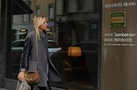 Maria Sharapova shopping at Armani Boutique December 2, 2012 