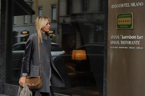 Maria Sharapova shopping at Armani Boutique December 2, 2012 