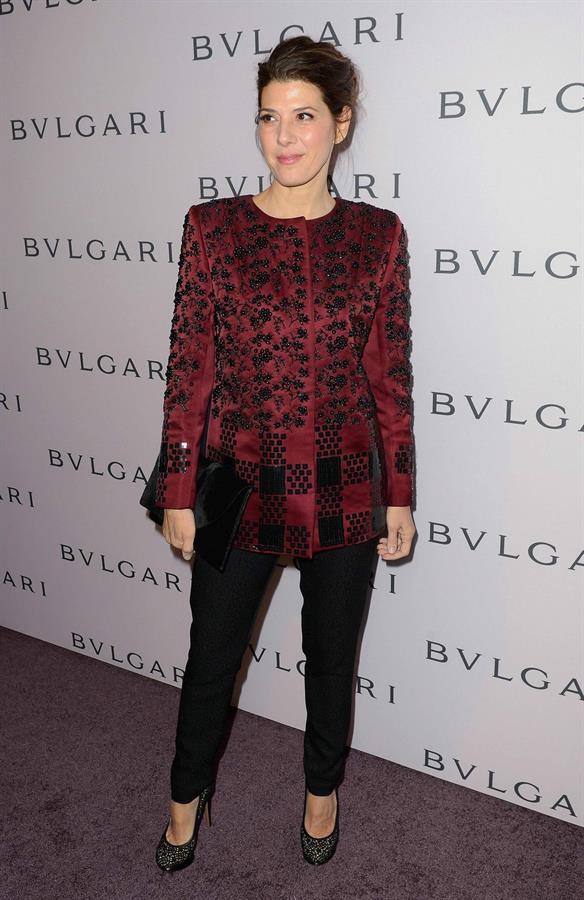 Marisa Tomei BVLGARI Elizabeth Taylor Collection Party February19, 2013 