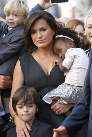 Mariska Hargitay Honored With Star On The Hollywood Walk Of Fame - Hollywood, Nov. 8, 2013 