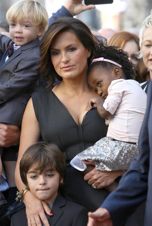 Mariska Hargitay Honored With Star On The Hollywood Walk Of Fame - Hollywood, Nov. 8, 2013 
