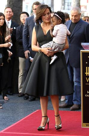 Mariska Hargitay Honored With Star On The Hollywood Walk Of Fame - Hollywood, Nov. 8, 2013 